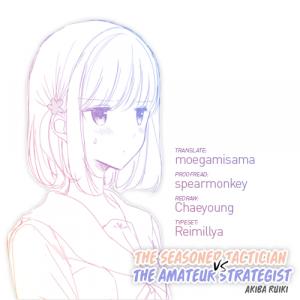 The Seasoned Tactician Vs. The Amateur Strategist - Manga2.Net cover