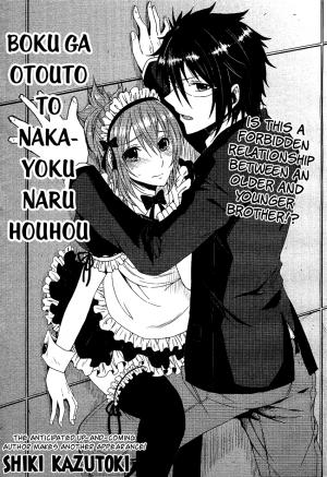 Boku Ga Otouto To Nakayoku Naru Houhou - Manga2.Net cover