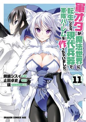 Gunota Ga Mahou Sekai Ni Tensei Shitara, Gendai Heiki De Guntai Harem O Tsukucchaimashita!? - Manga2.Net cover