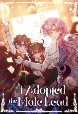 I Adopted The Male Lead - Manga2.Net cover
